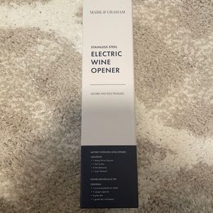 New Stainless Steel Electric Wine Opener